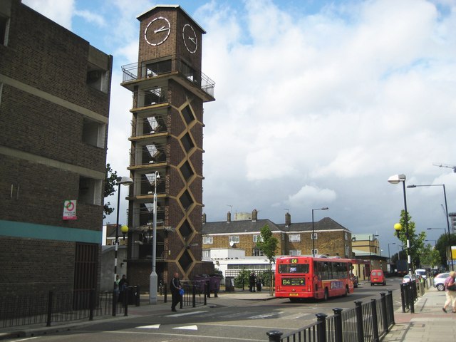 Poplar,_Chrisp_Street_Market_Clock_Tower_-_geograph.org.uk_-_933869.jpg