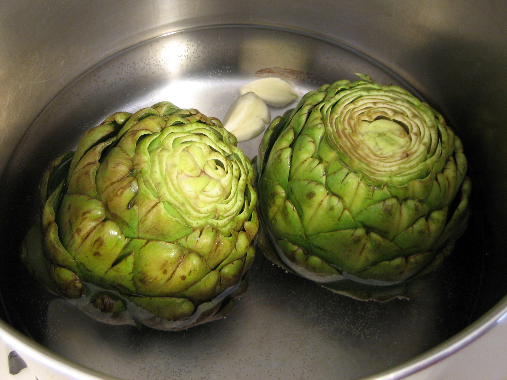 Cooked Artichokes