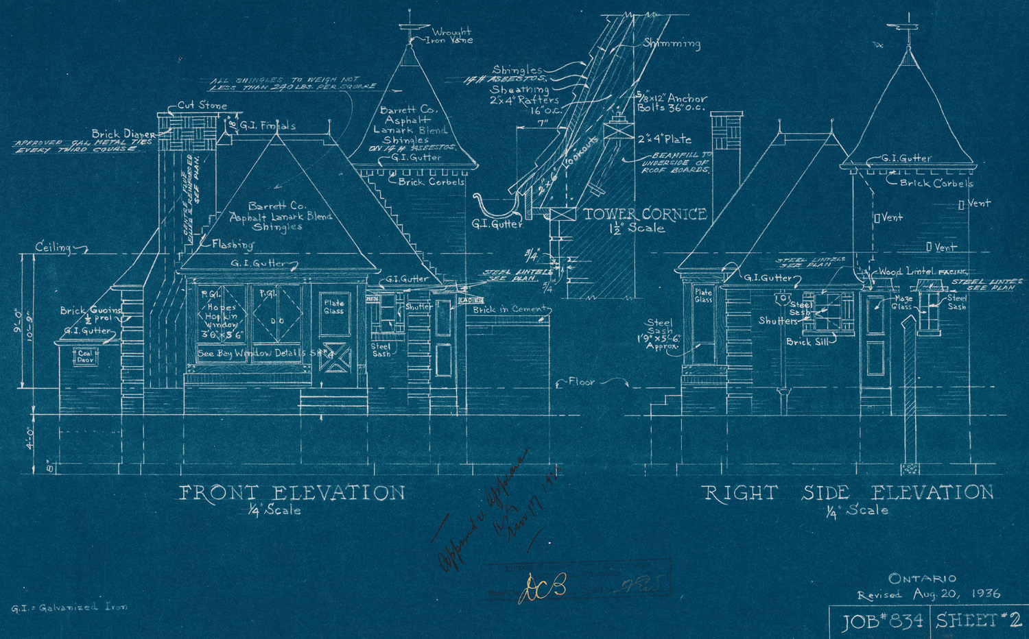 Gas Station Blueprints