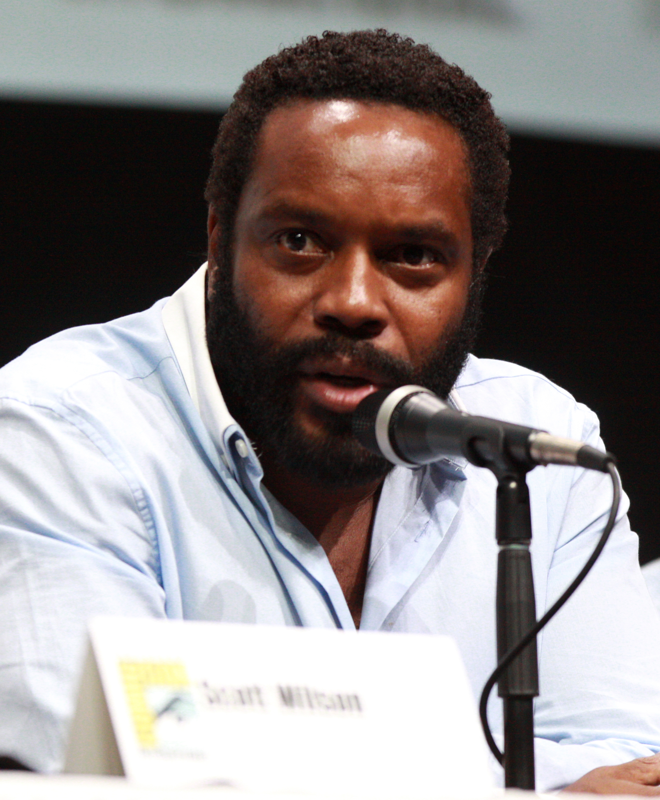 Chad Coleman guest starred in the episode "The Company" as Malcolm Ford, a man who abducted and married Derek Morgan's cousin, Cindi Burns.