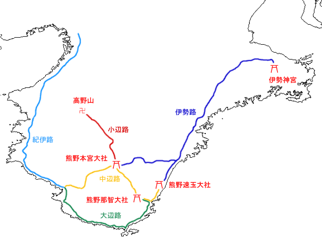 熊野古道図