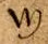 A glyph from ca. 1750