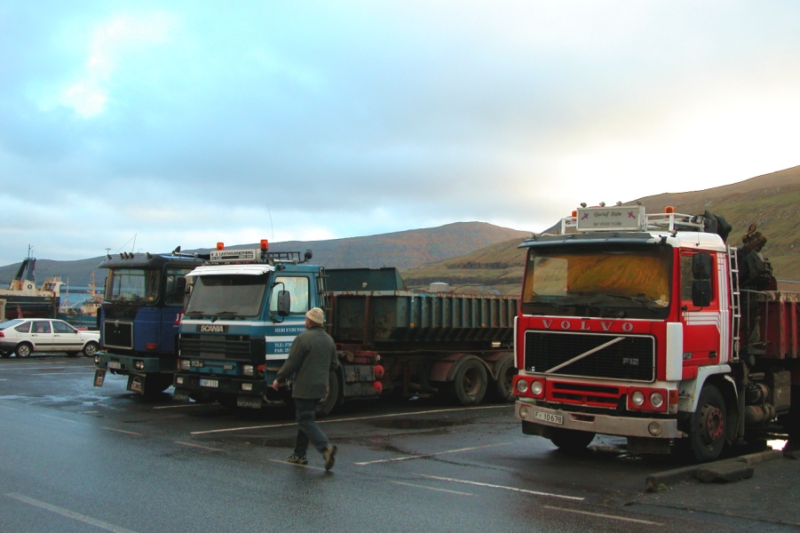 FileMAN Scania and Volvo trucks in the Faroe Islandsjpg