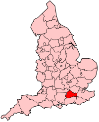 Mappa Surrey