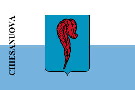 Flagge von Chiesanuova