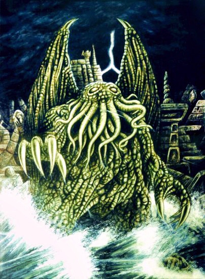 H.P. Lovecraft Cthulhu_and_R'lyeh