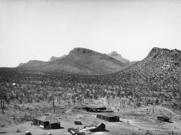 Old Yuma Mine Tucson Mountains Arizona Circa 1920