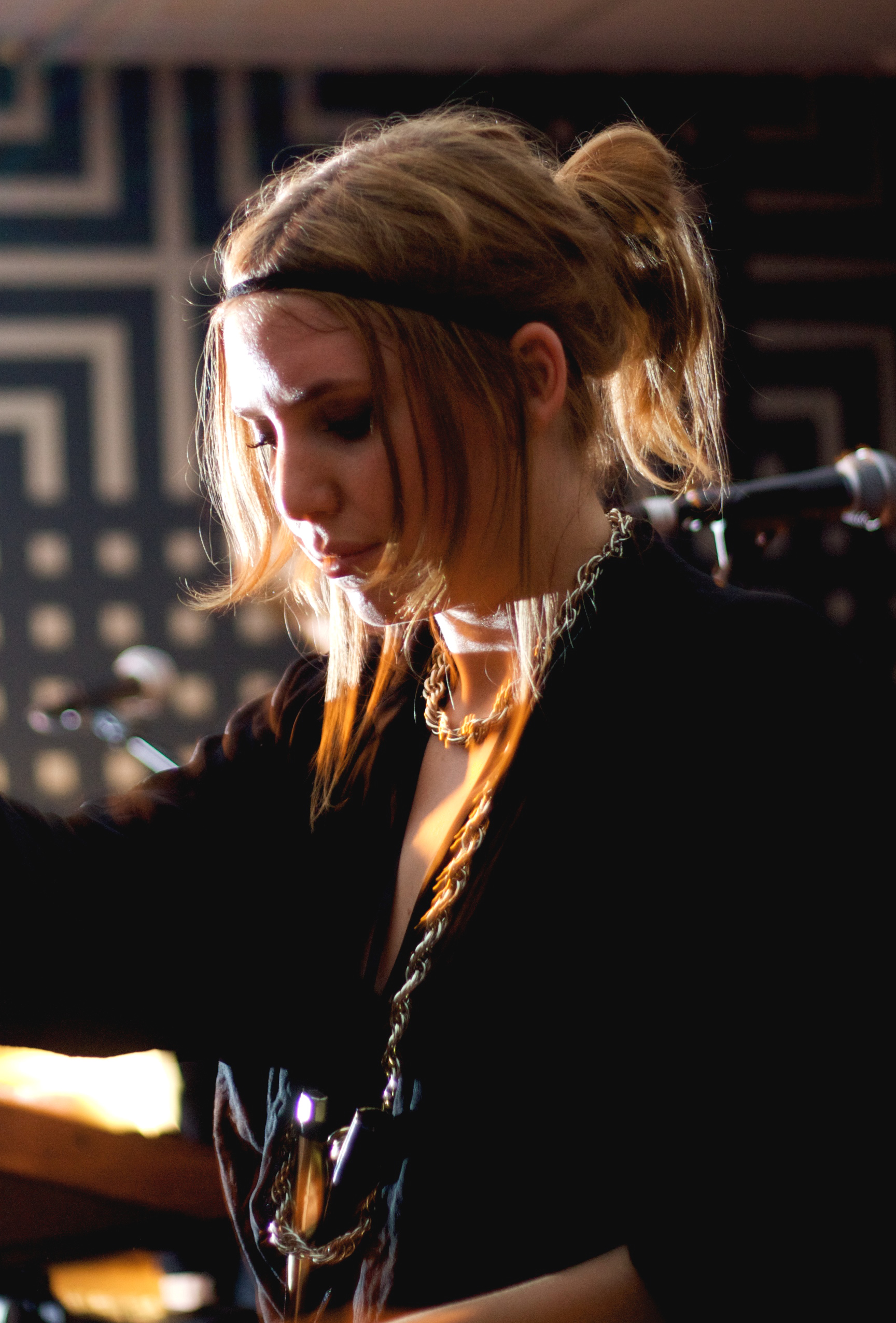 "Let Me Go" contains a sample of Lykke Li's song "Tonight". Due to the inclusion of the sample, Li received co-writing credits. [6]