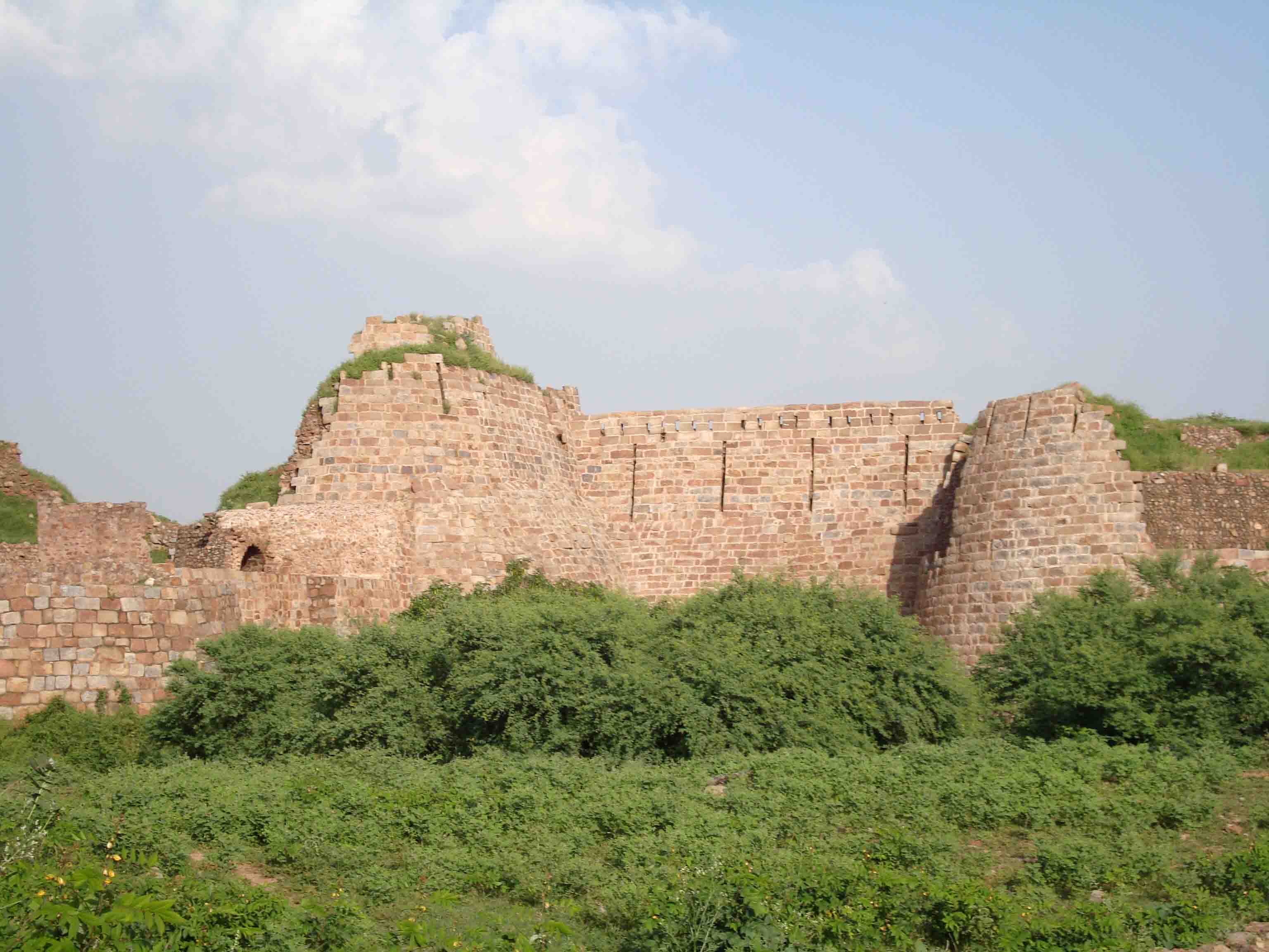 tughlaqabad fort map