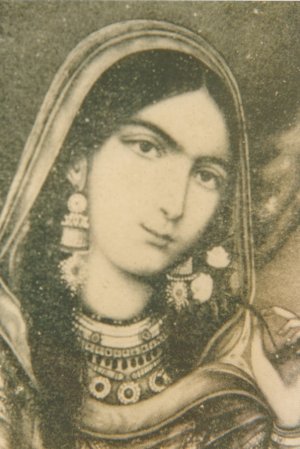 English: Begum Hazrat Mahal, also known as Beg...