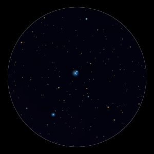 Delta Centauri al binocolo
