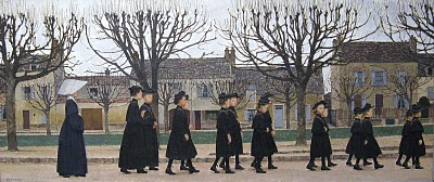 Il collegio di Nemours, 1909.
