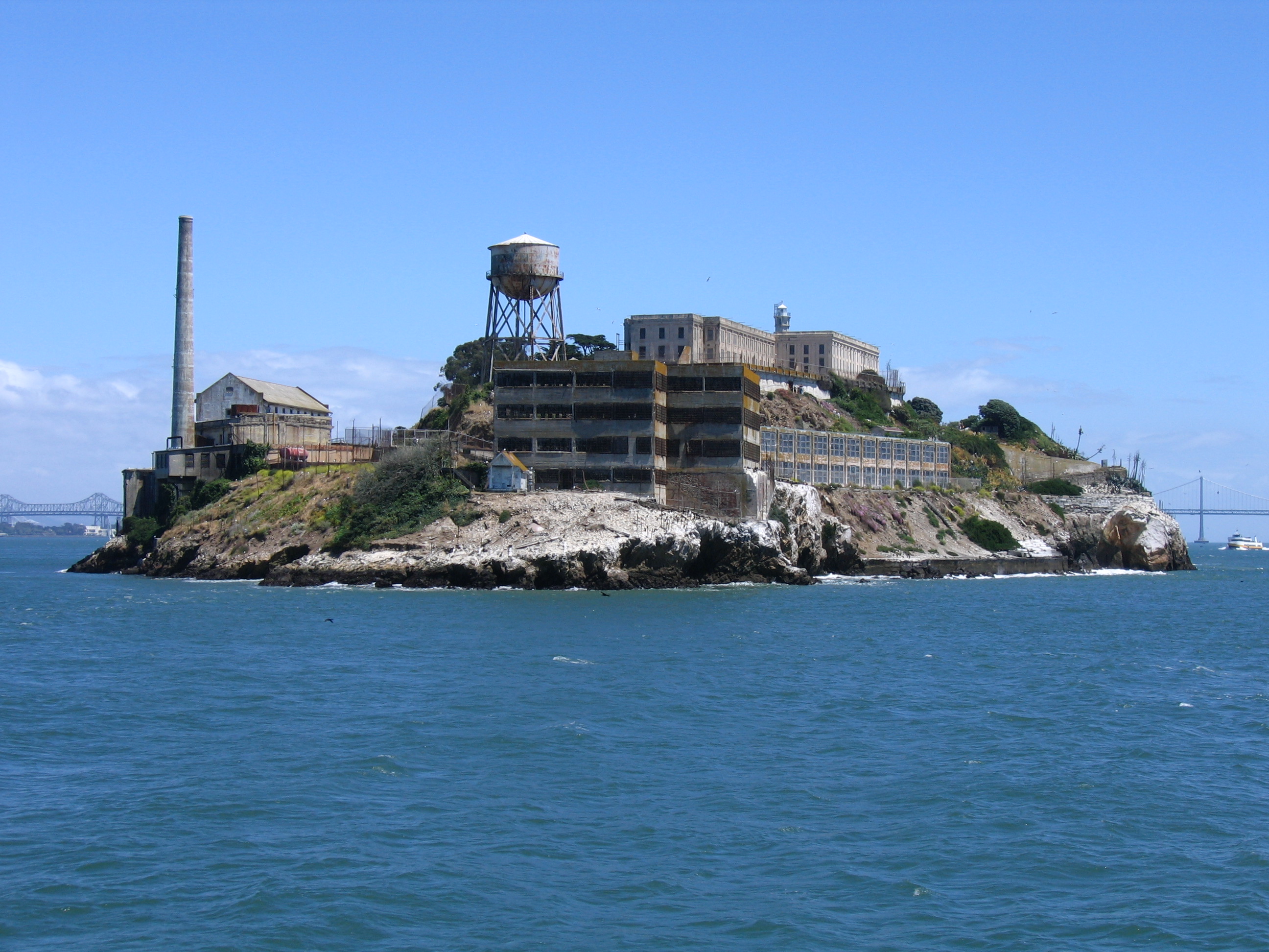 The history of alcatraz island