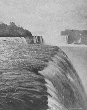 What Did  Niagara Falls Look Like   Ago 