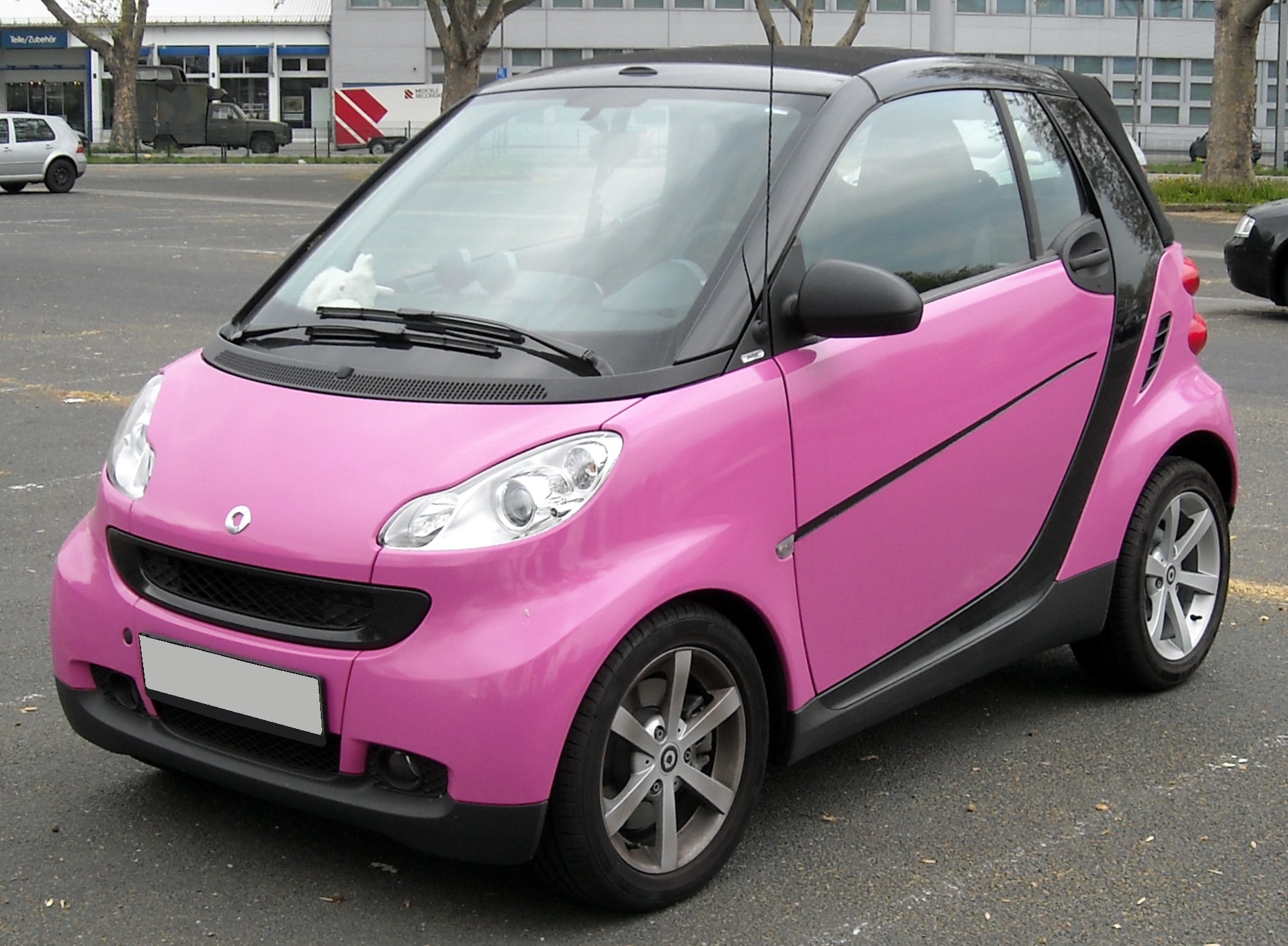 Top Cars Zone: Smart Fortwo Passion Cabrio Car Wallpapers
