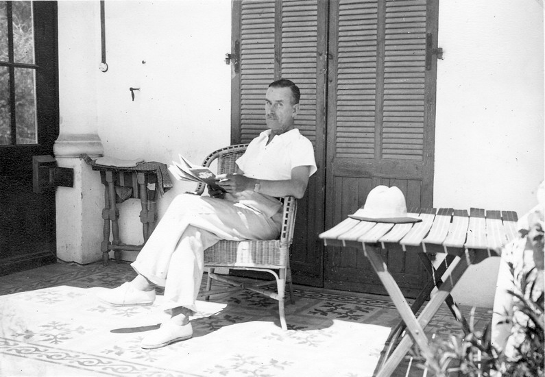 Thomas Mann in Sanary-sur-Mer 1933