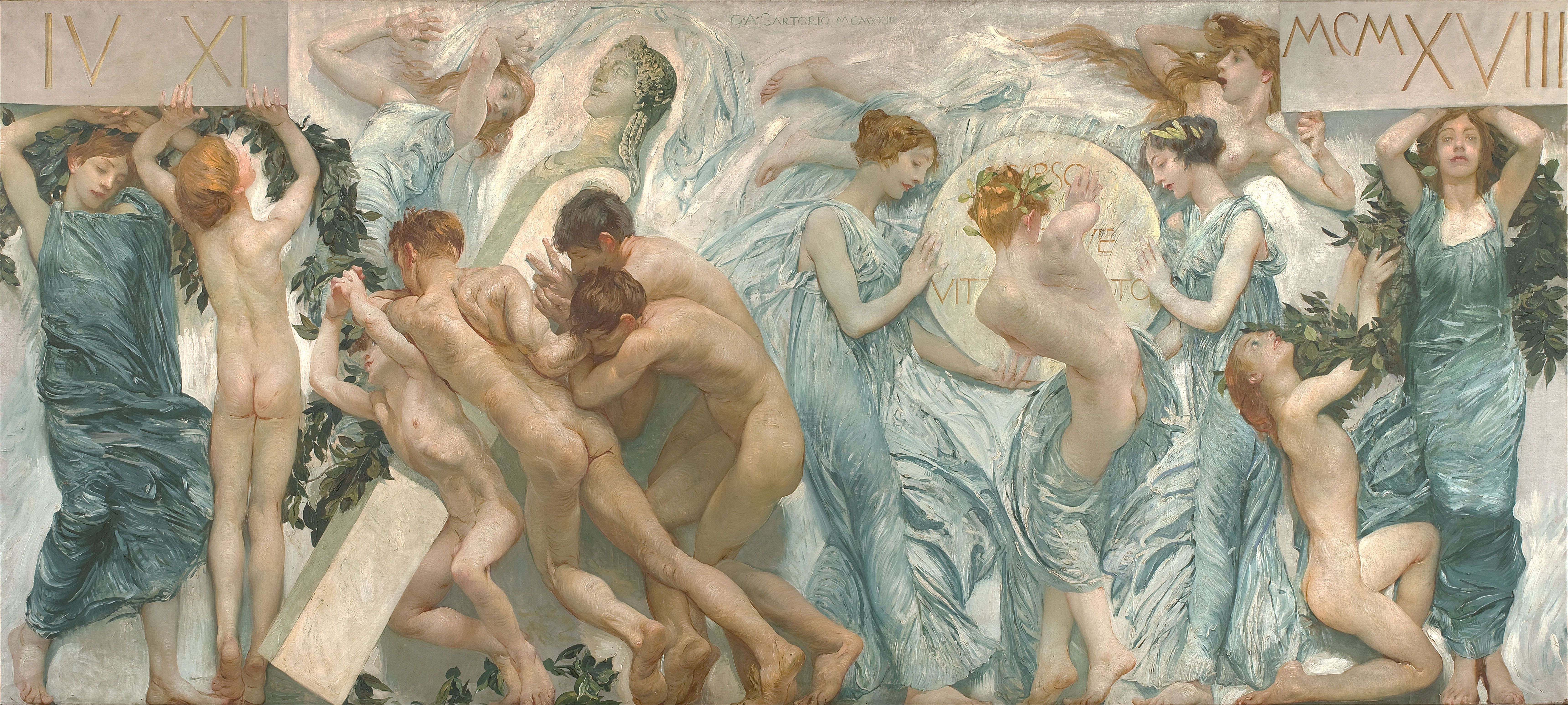 193. Giulio Aristide Sartorio, Sagra, 1908-1923