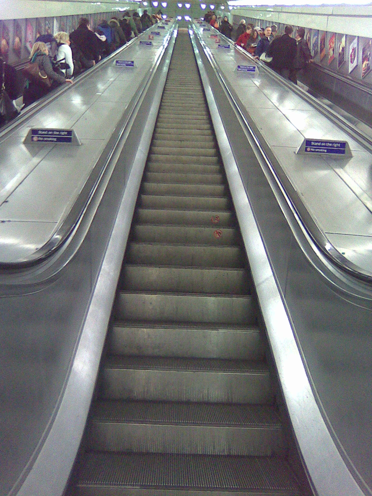 Angel Tube Escalator