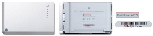 Model and serial number location on PowerBook battery Powerbookbatteryrecall1.jpg