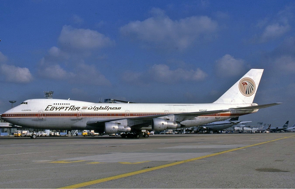 egypt air 747