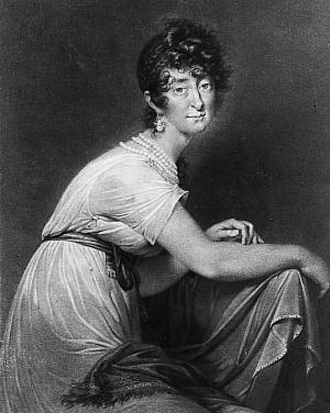 Gemälde: Fanny von Arnstein, eine Großtante von Fanny Hensel