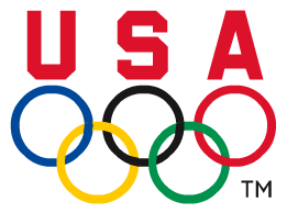 United States Olympic Committee logo.