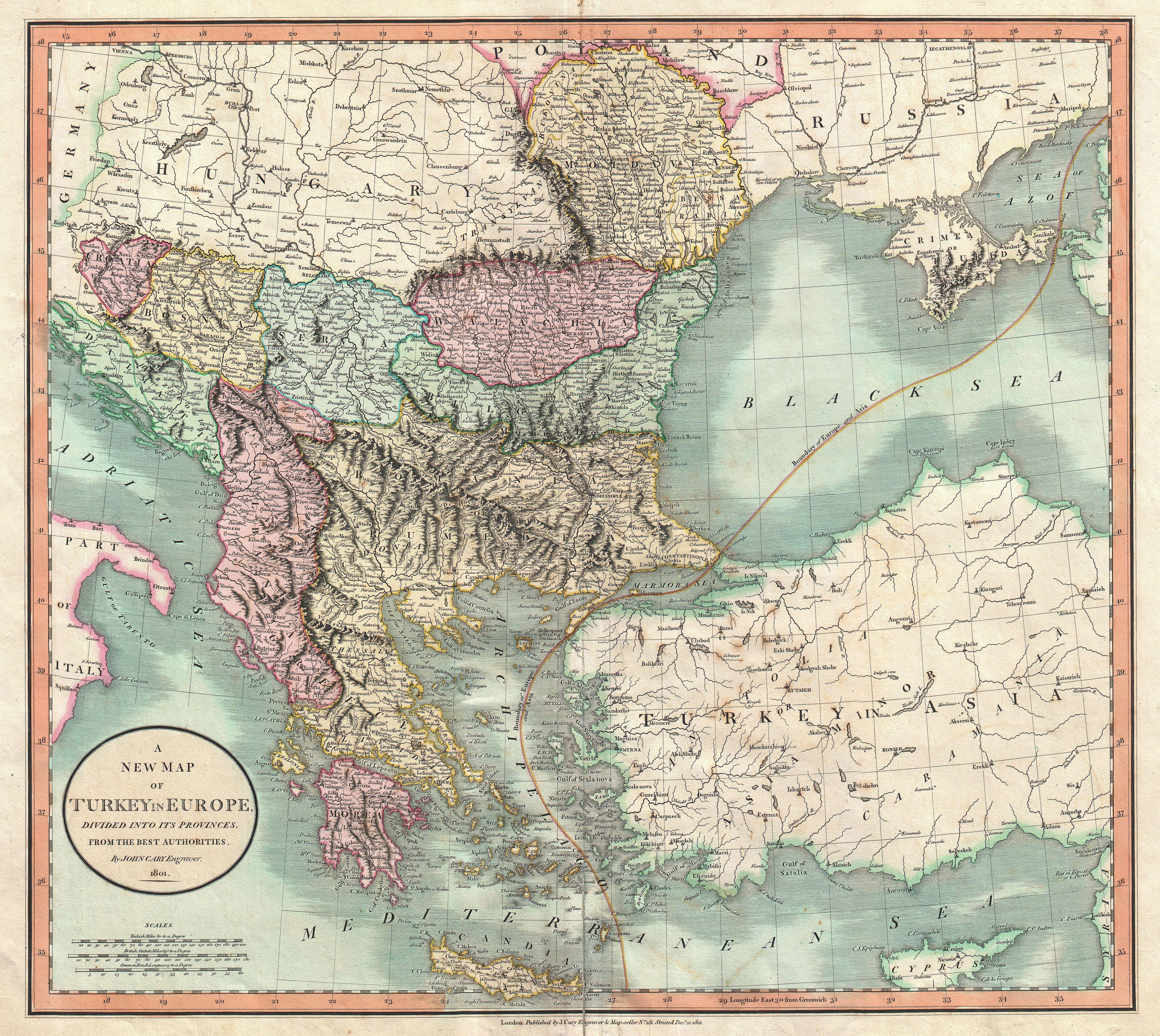 The Balkans Map
