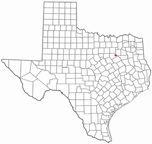 Localització de Telico a Texas.