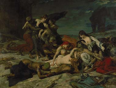 Morte di Ravana (1875) Musée des Augustins, Tolosa.