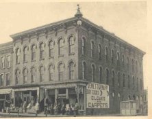 Superior and Center, historic photo