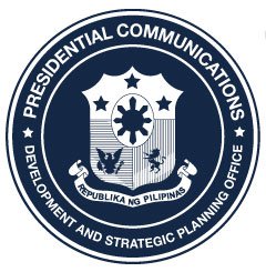 The logo of the Presidential Communications De...