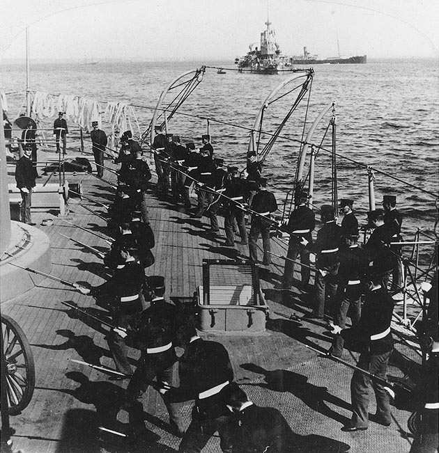 Spanish Battleship `Vizcaya` [1898]