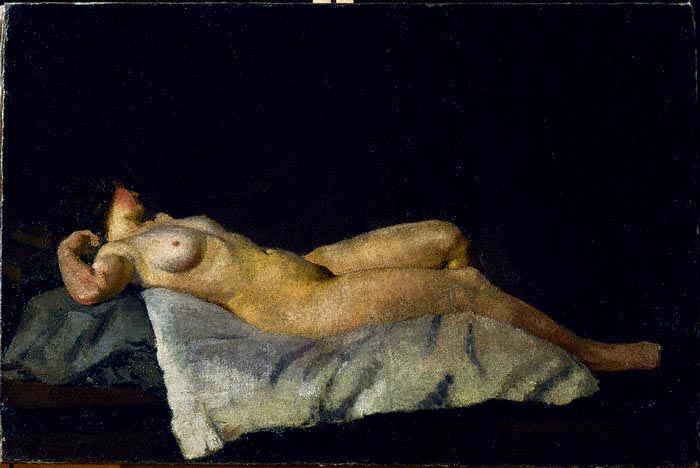 Nude Woman 1912 by Dora Carrington (source: Wikimedia Commons)