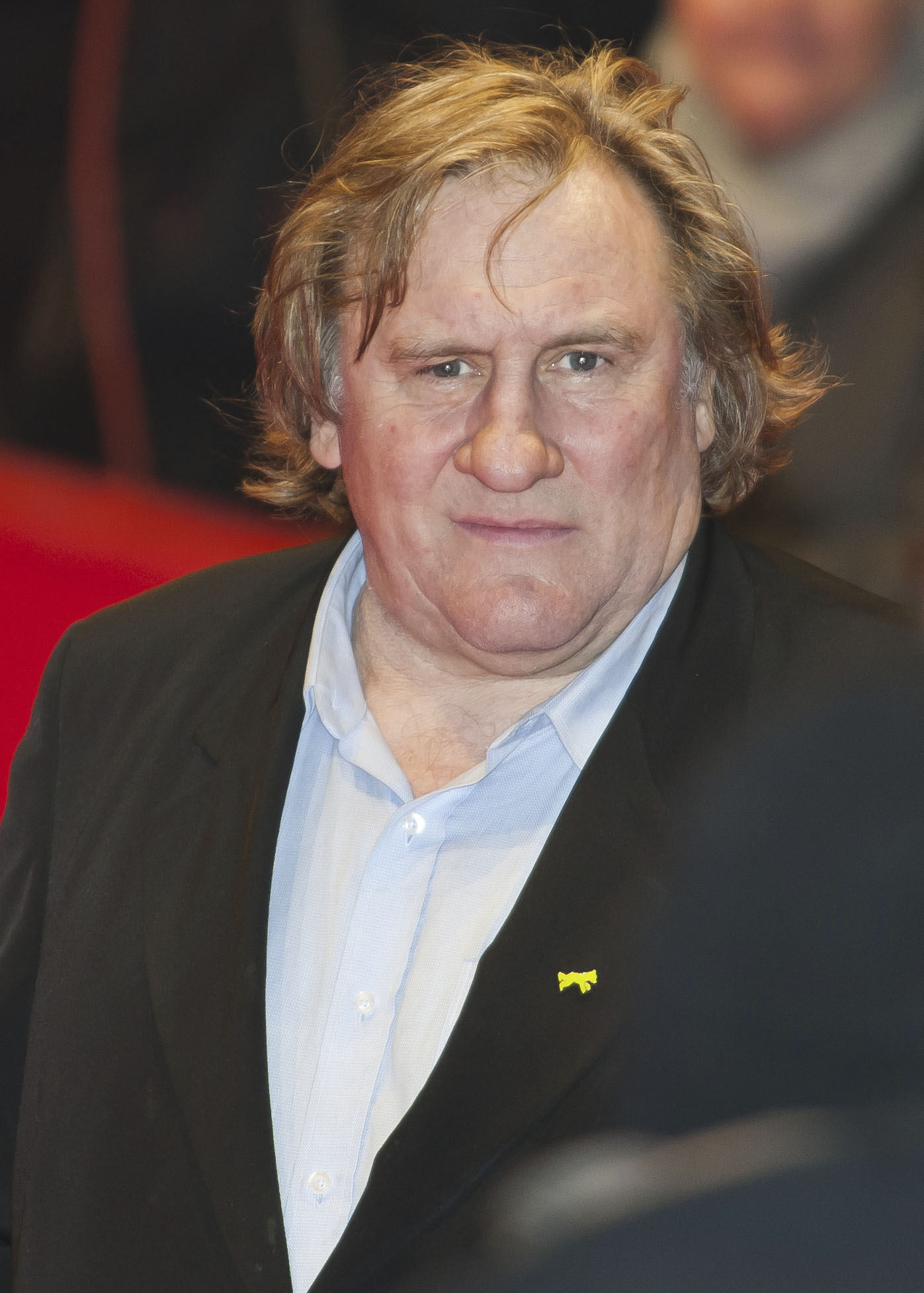 Den 75-år gammal 180 cm lång Gérard Depardieu i 2024