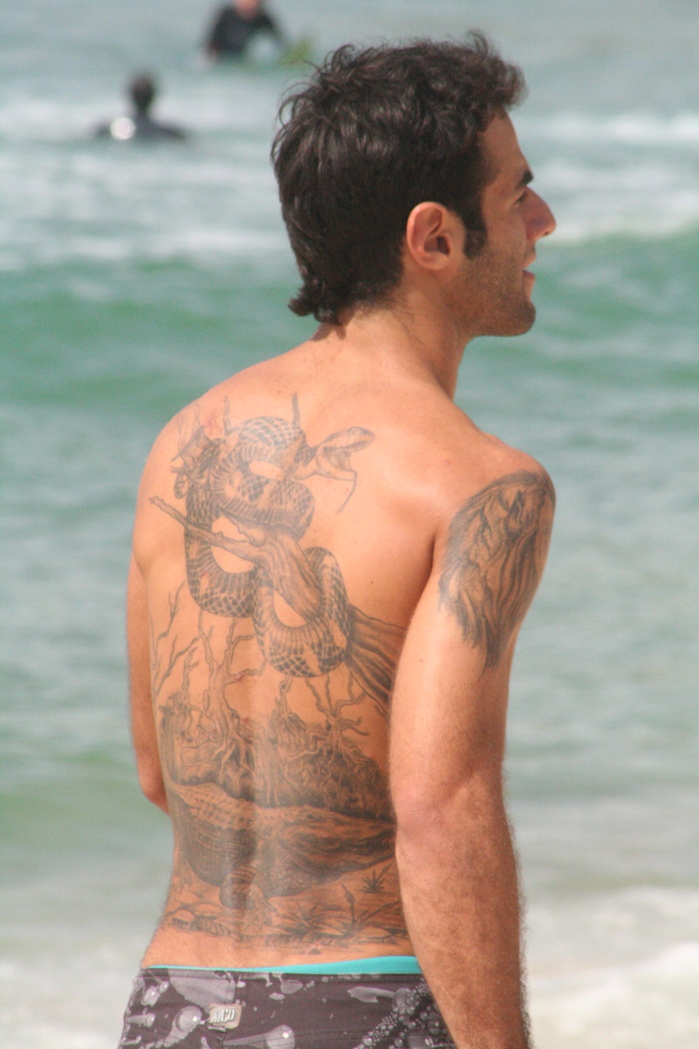 tattoos in back