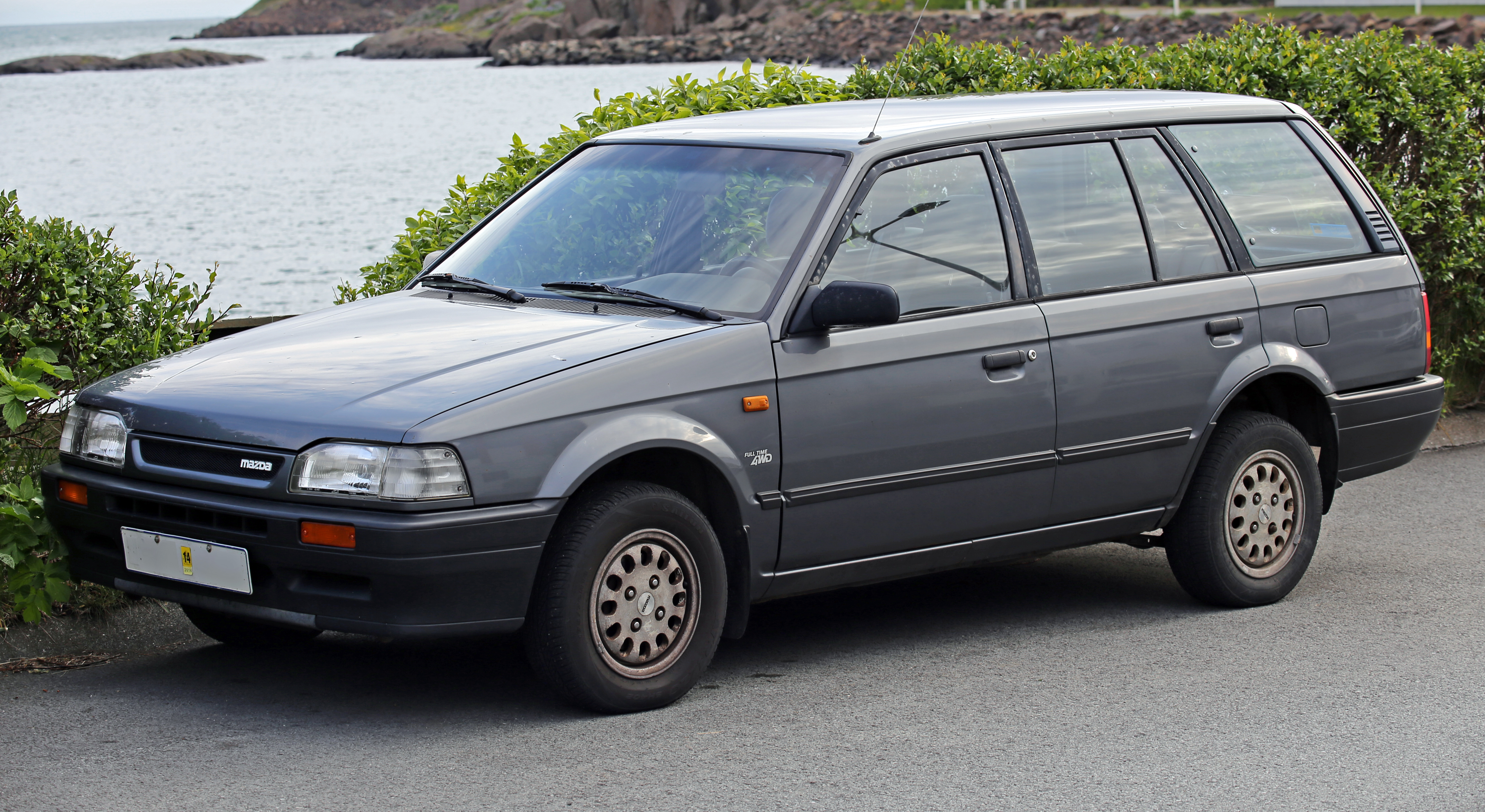 1994_Mazda_323_Wagon_Full_Time_4WD_front