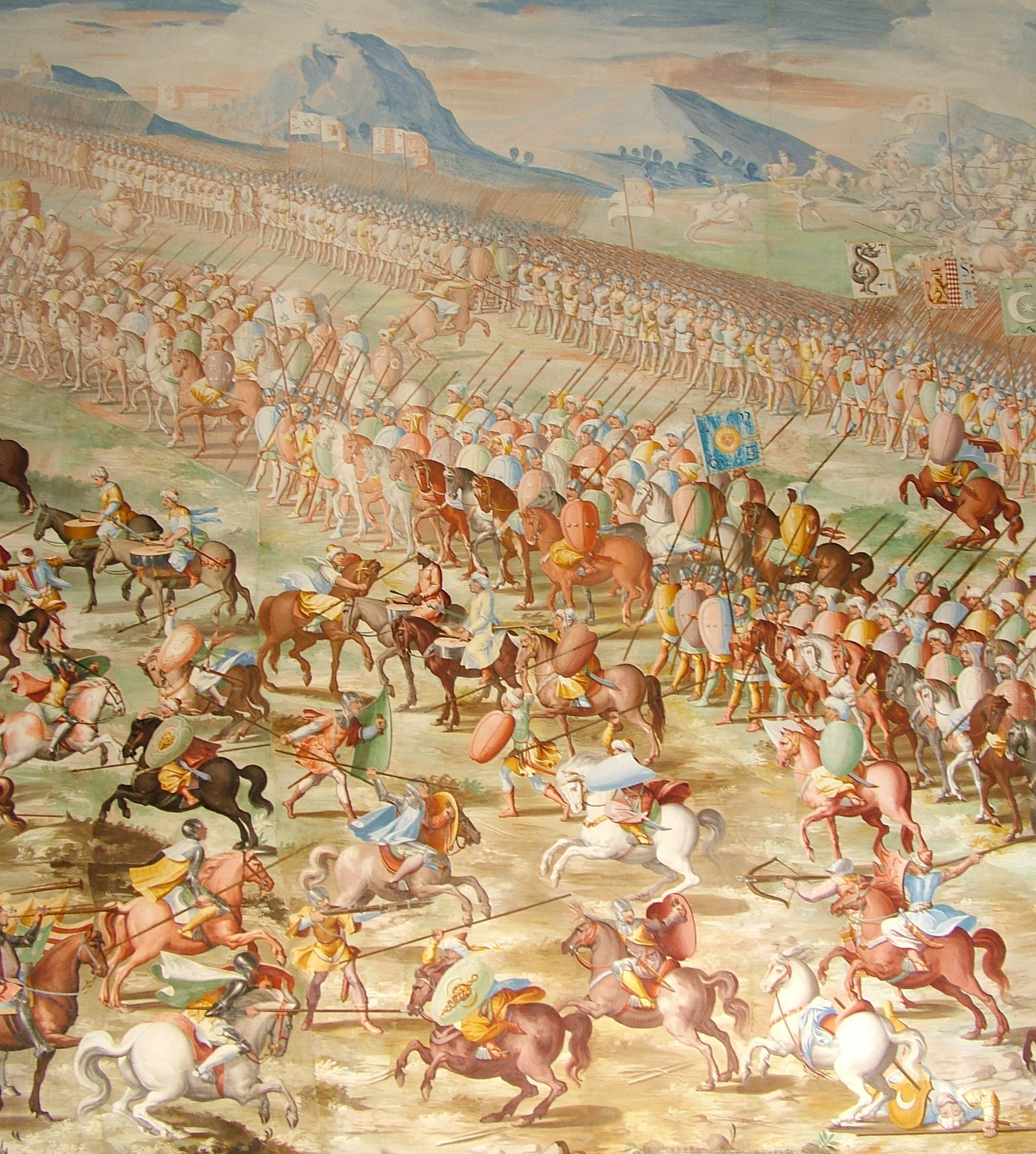 Forces of Muhammed IX, Nasrid Sultan of Granada, at the Battle of Higueruela 1431.