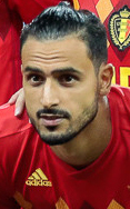 שאד'לי במדי נבחרת בלגיה במונדיאל 2018