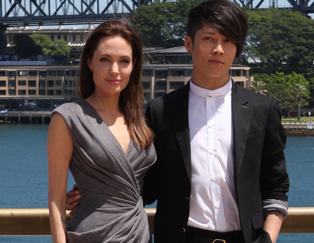 Takamasa Ishihara  und sein freund Angelina Jolie 