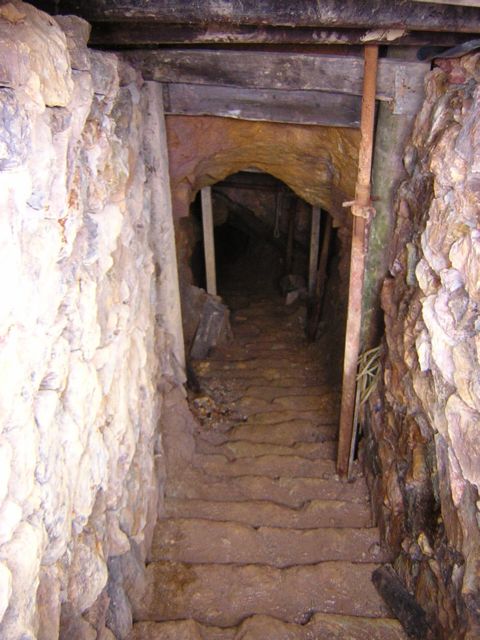 deep shaft mine