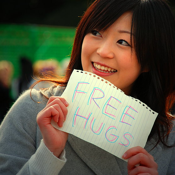 Sweet free hugs