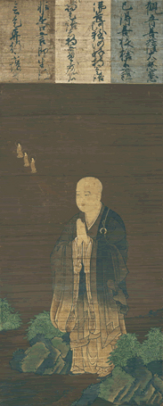 Картина китайского священника и писателя Шаньдао