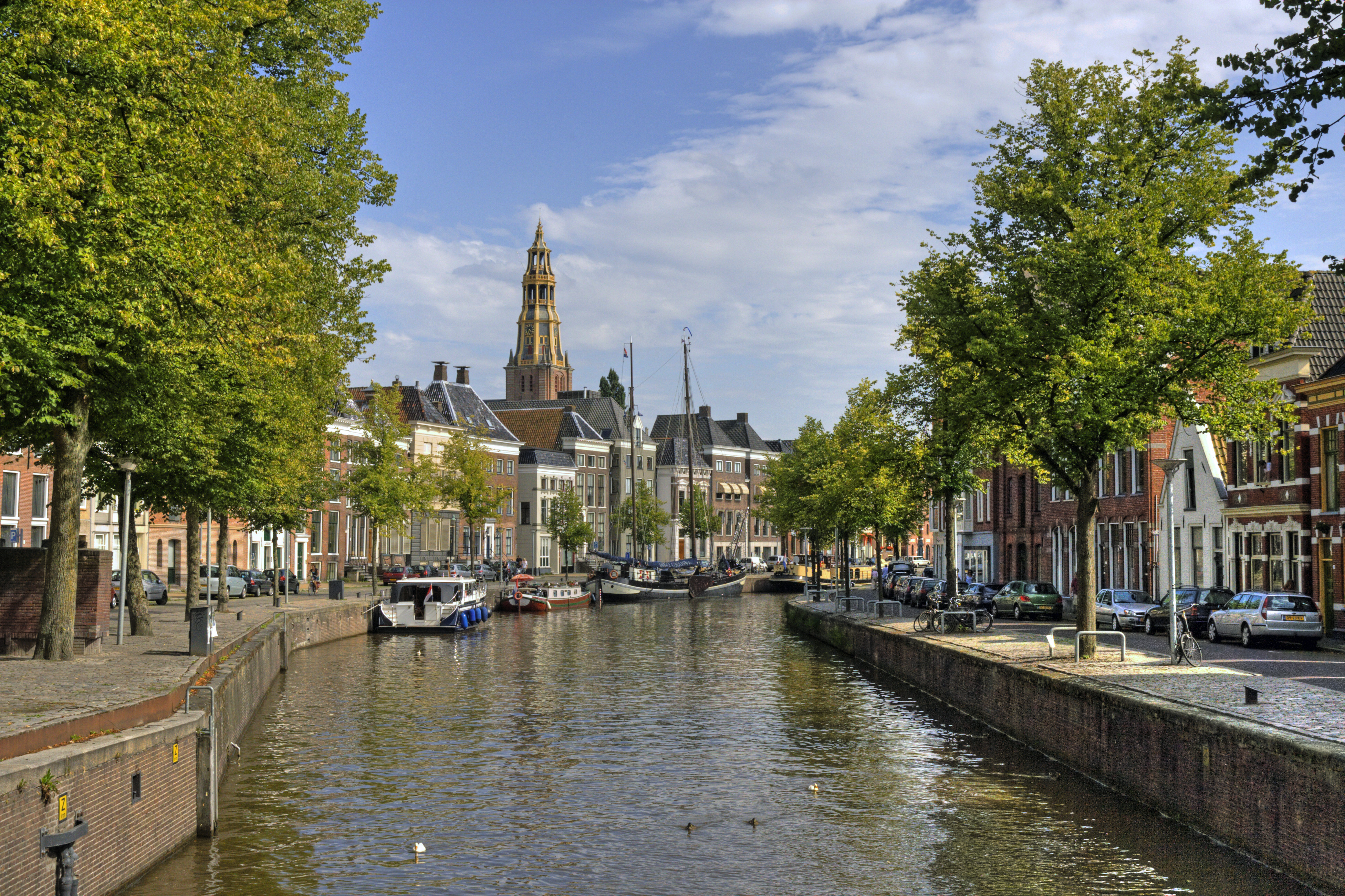 File:Groningen - Hoge en Lage der A - Bert Kaufmann.jpg - Wikimedia Commons