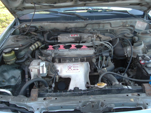 By comparison the engine on my 1991 Toyota Camry has most parts easily 