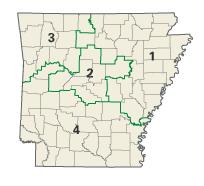 Arkansas: Kongress-Wahlkreise