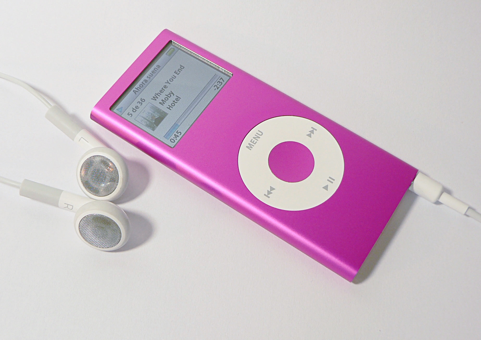 Apple - ○iPod nano 第7世代 本体 16GB ピンク 新品 純正ケーブル○の