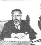 Santiago Alba, Minister of Finance in the government of the Count of Romanones, who failed in his attempt to establish an extraordinary tax on war profits. Santiago Alba.JPG