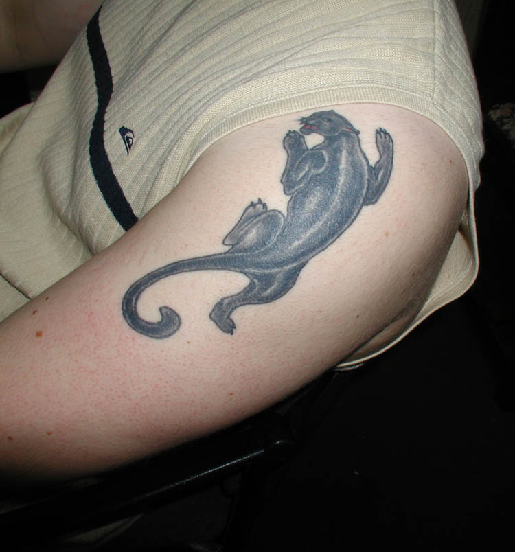 Panther Arm Tattoo