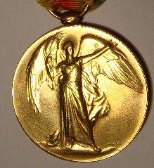 English: Photograph of victory medal
