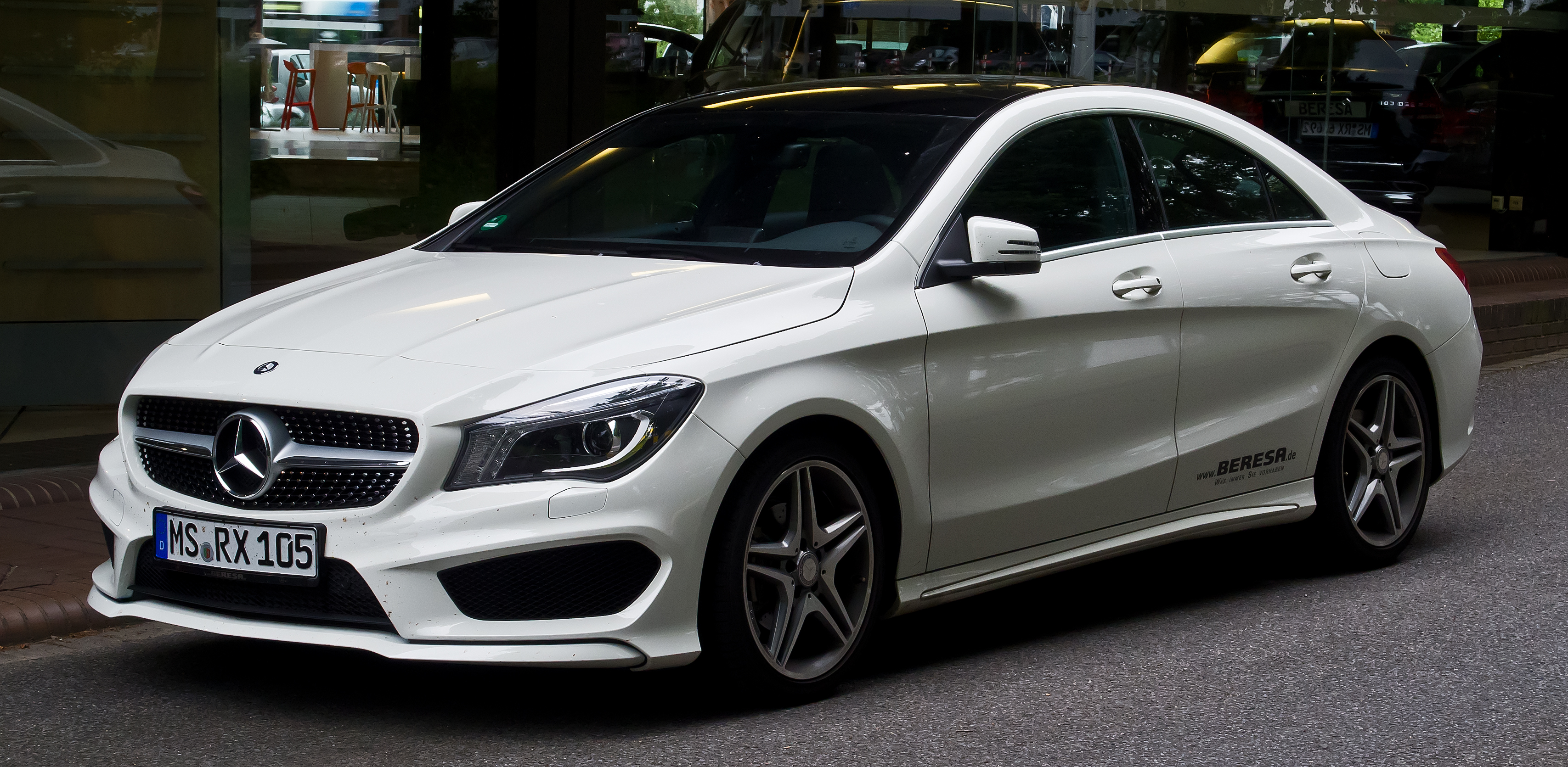 File:Mercedes-Benz CLA 200 AMG Line (C 117) – Frontansicht, 10. Juli 2013, Münster.jpg ...